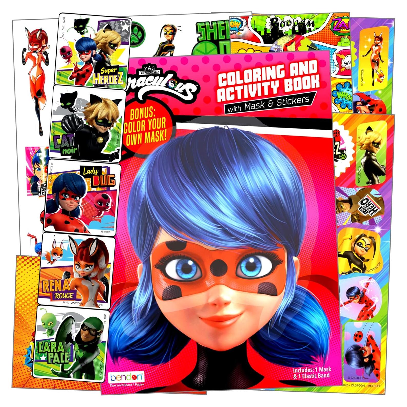 Paquete de Actividades Miraculous Ladybug - Libro y Stickers