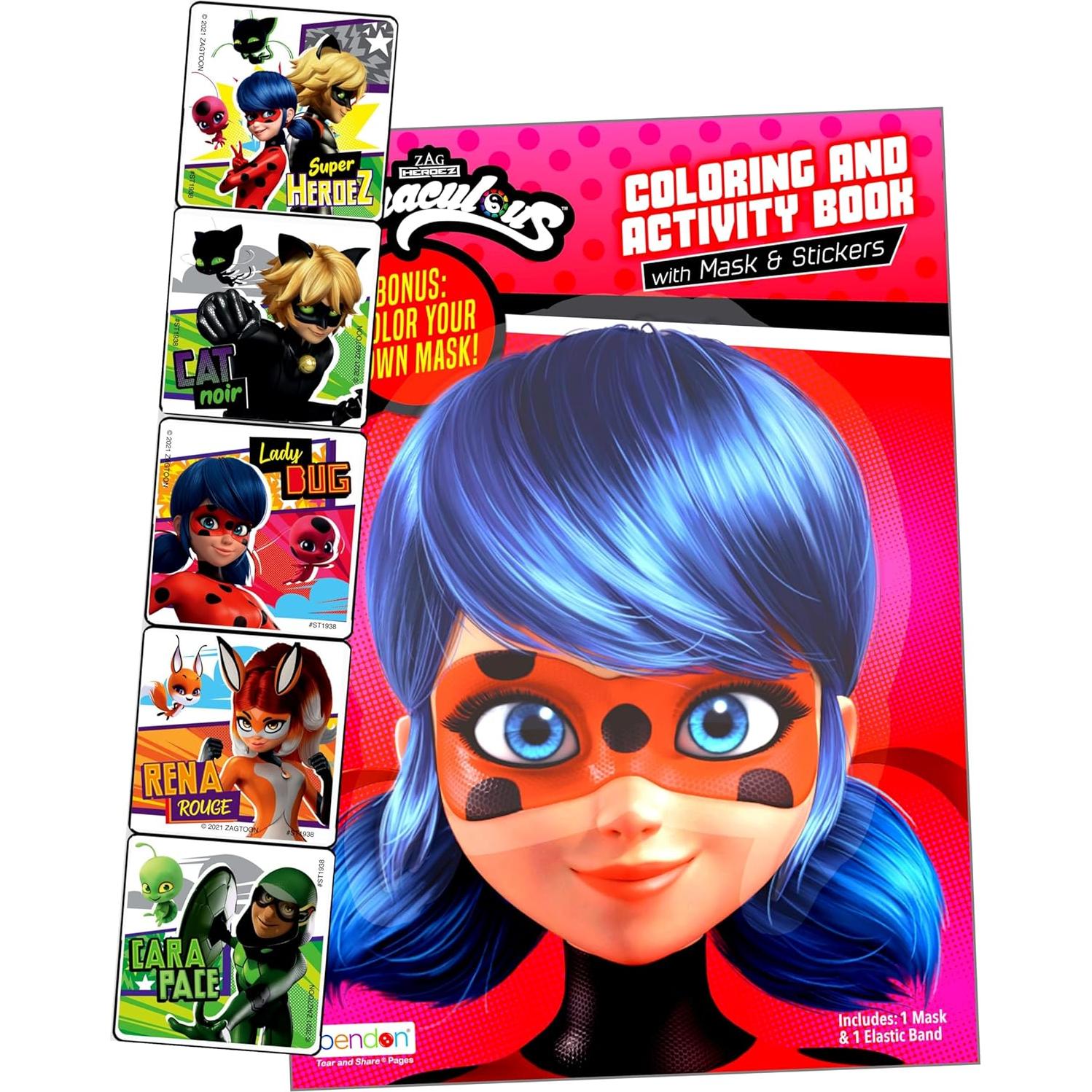 Paquete de Actividades Miraculous Ladybug - Libro y Stickers