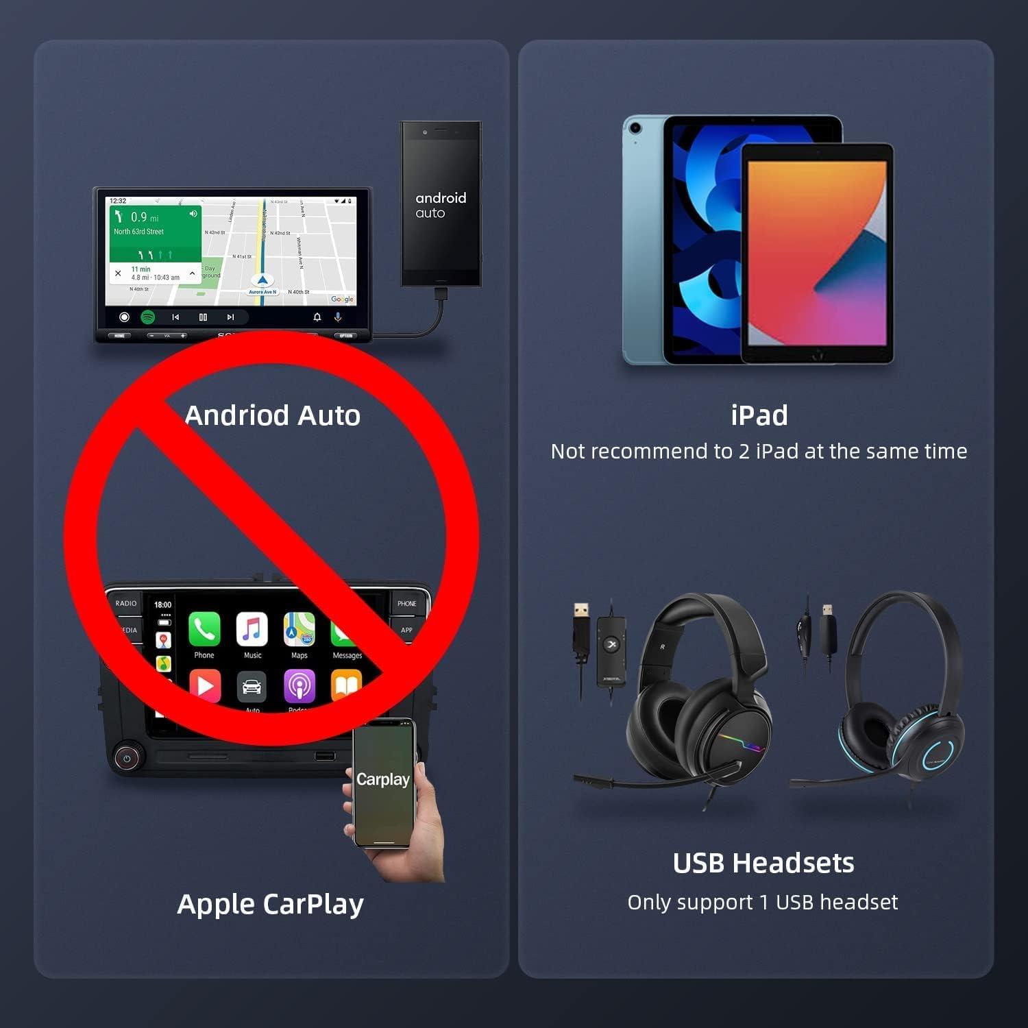 Adaptador USB 2.0 ANDTOBO Macho a 2 Hembras 30cm