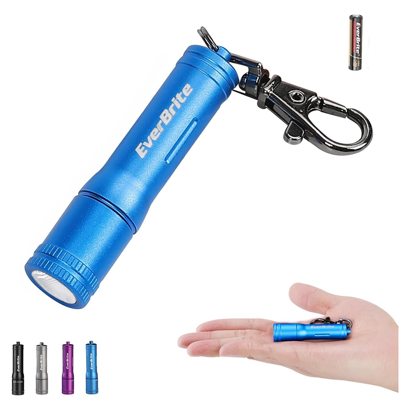 Linterna LED de Llavero EverBrite Azul 100 Lúmenes