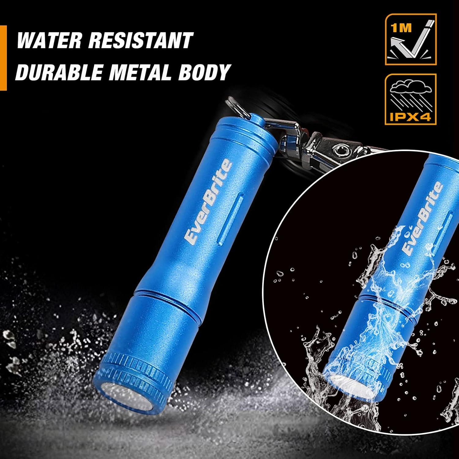 Linterna LED de Llavero EverBrite Azul 100 Lúmenes