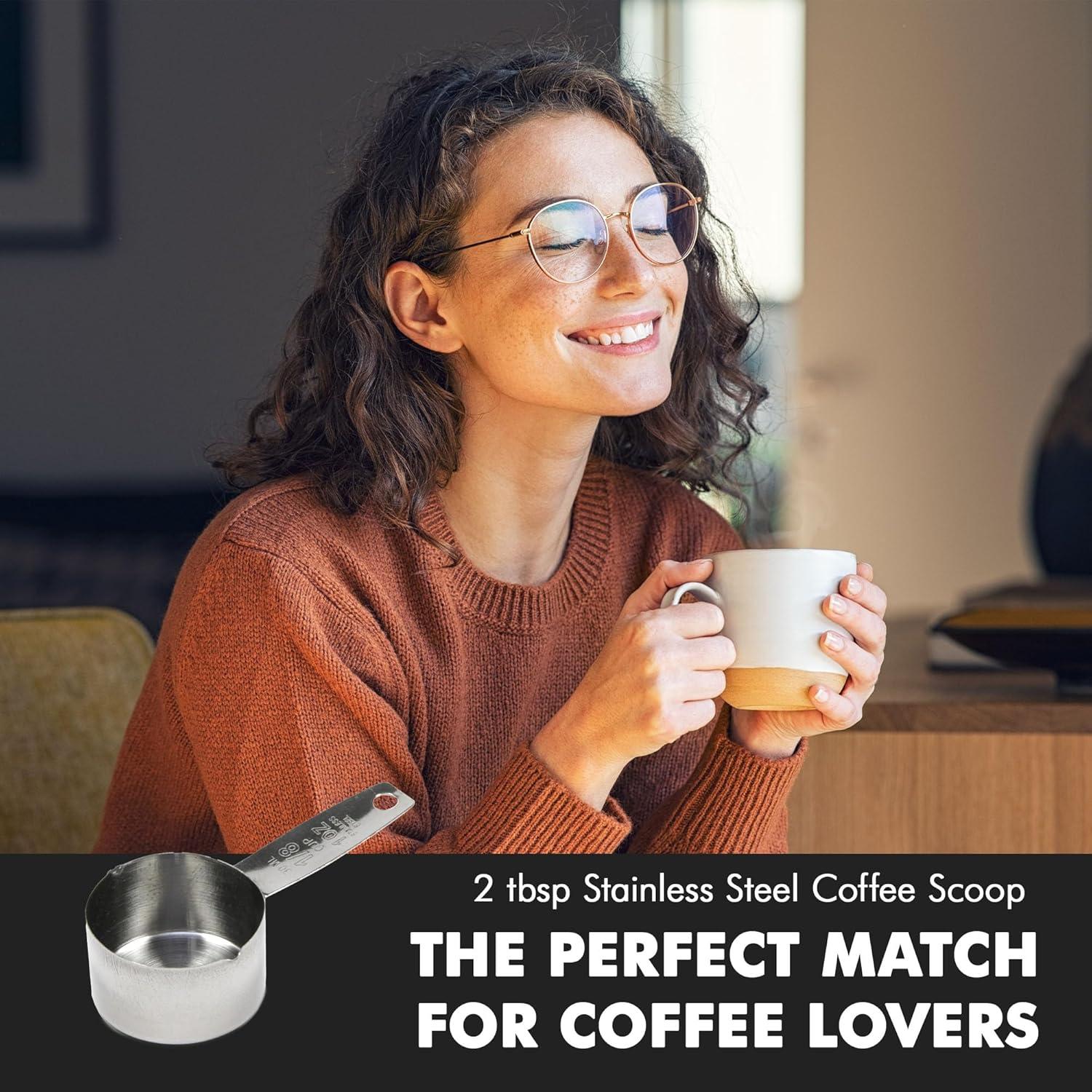 Medidor de Café Chef Craft 29.57 ml Acero Inoxidable 10 cm