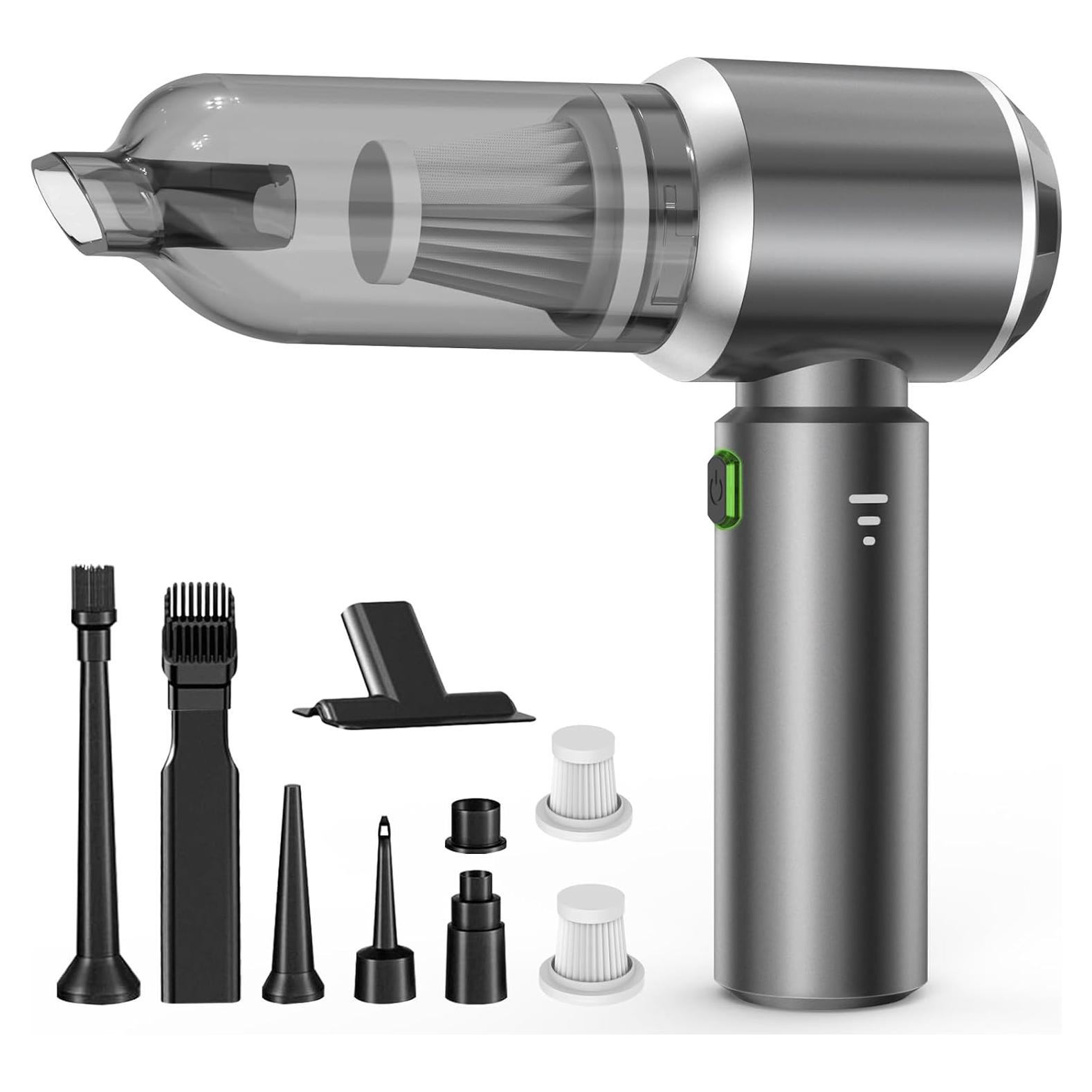 Aspiradora de Mano Inalámbrica NVKHG ST-6653Plus 28000Pa