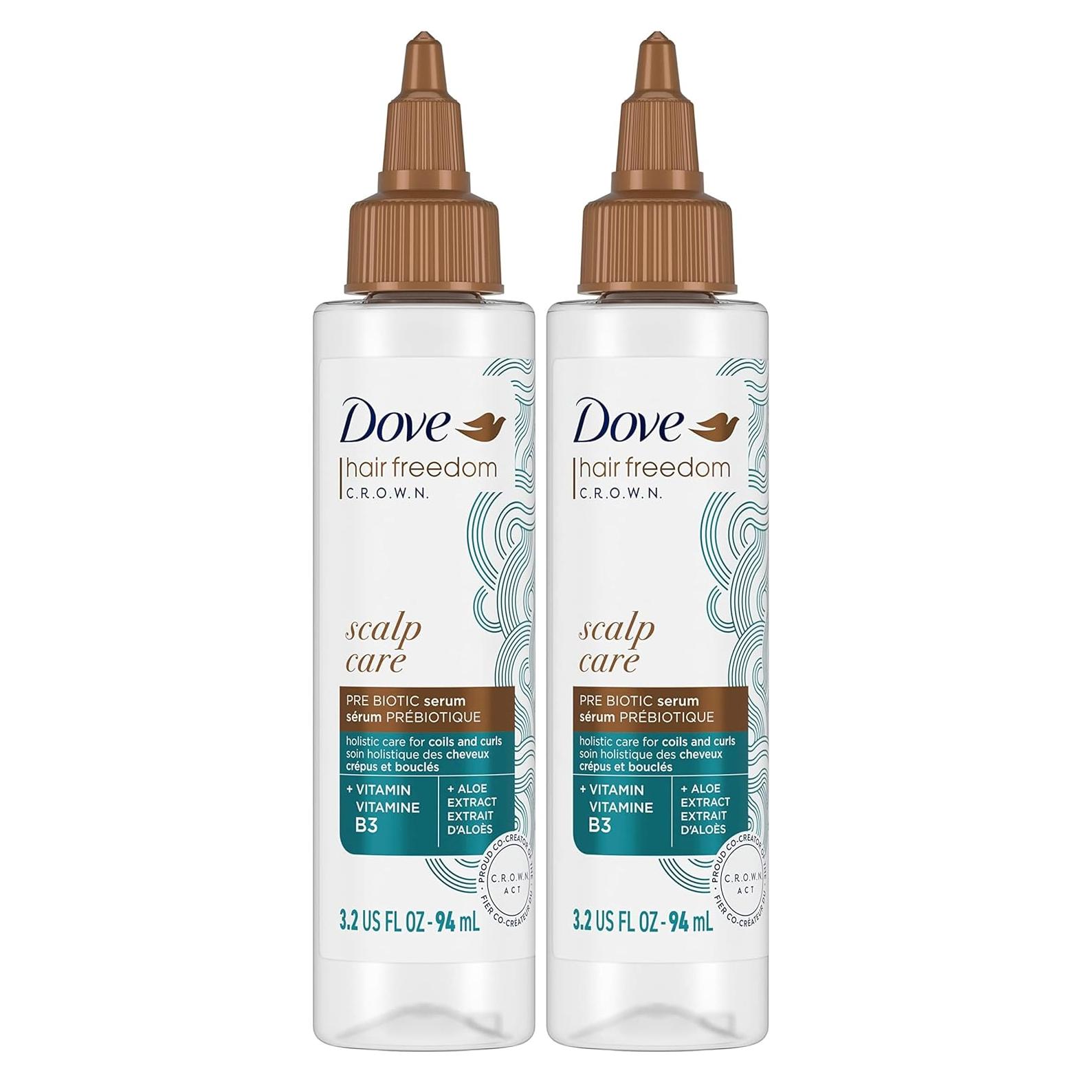 Dove Tónico Hidratante Sin Enjuague para Cuero Cabelludo 90.7 g x2