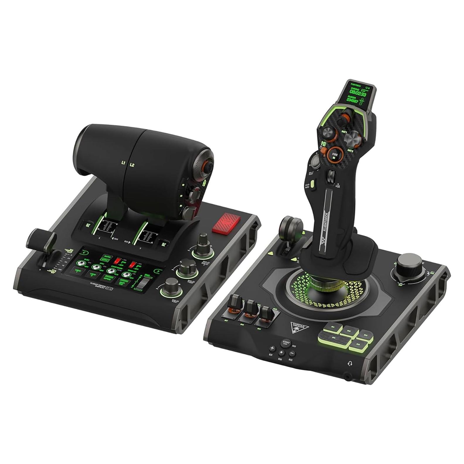 Joystick Turtle Beach VelocityOne HOTAS con Pantalla Táctil