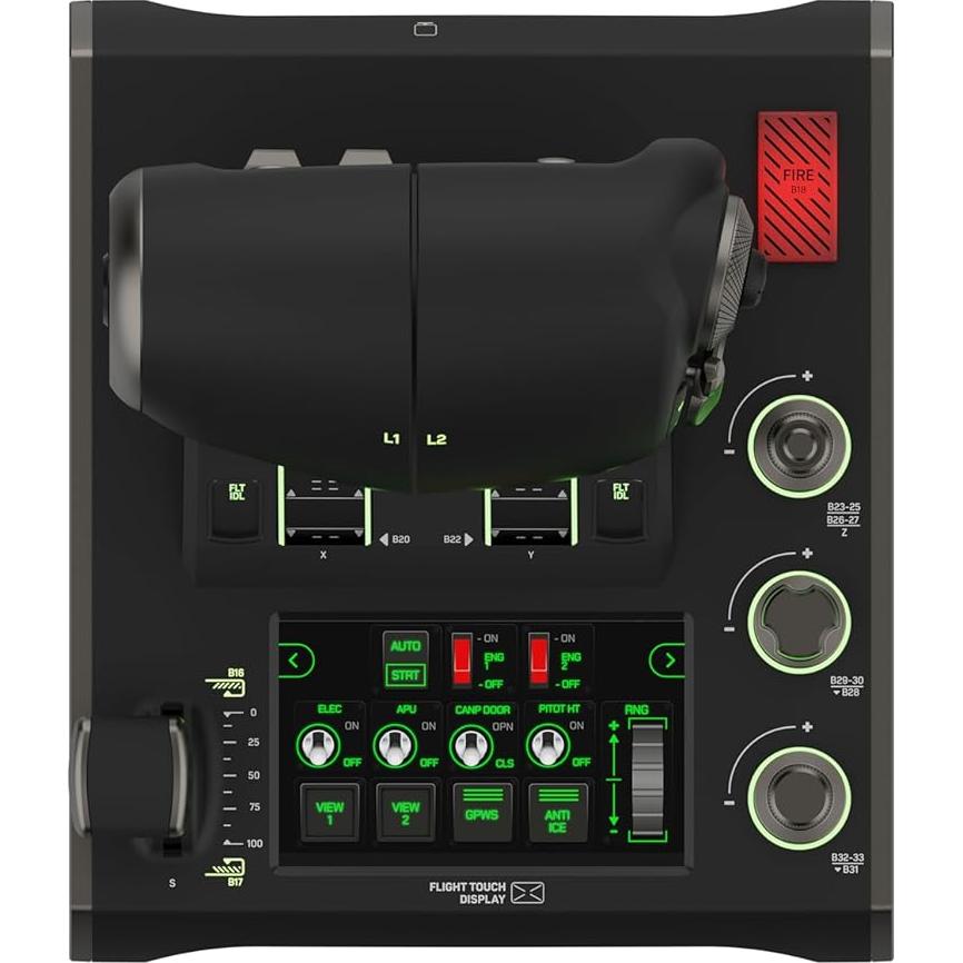 Joystick Turtle Beach VelocityOne HOTAS con Pantalla Táctil