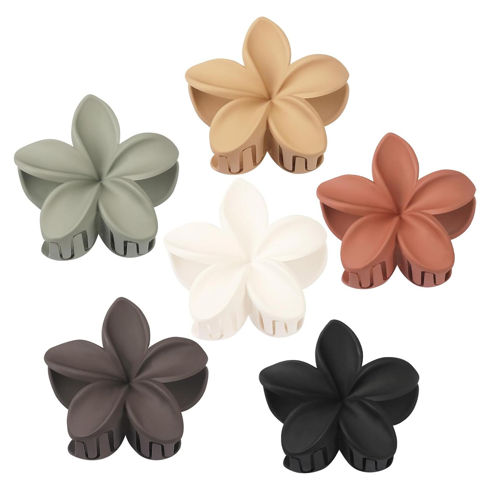 Clip para Cabello Hawaiano Sisiaipu - 6 Pcs Grandes 8.4 cm