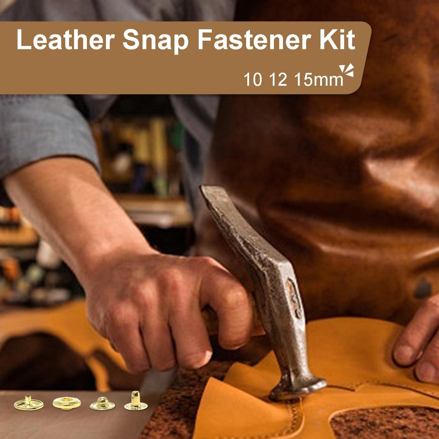 Kit de Botones a Presión CooBigo 50 Piezas 10mm Variados