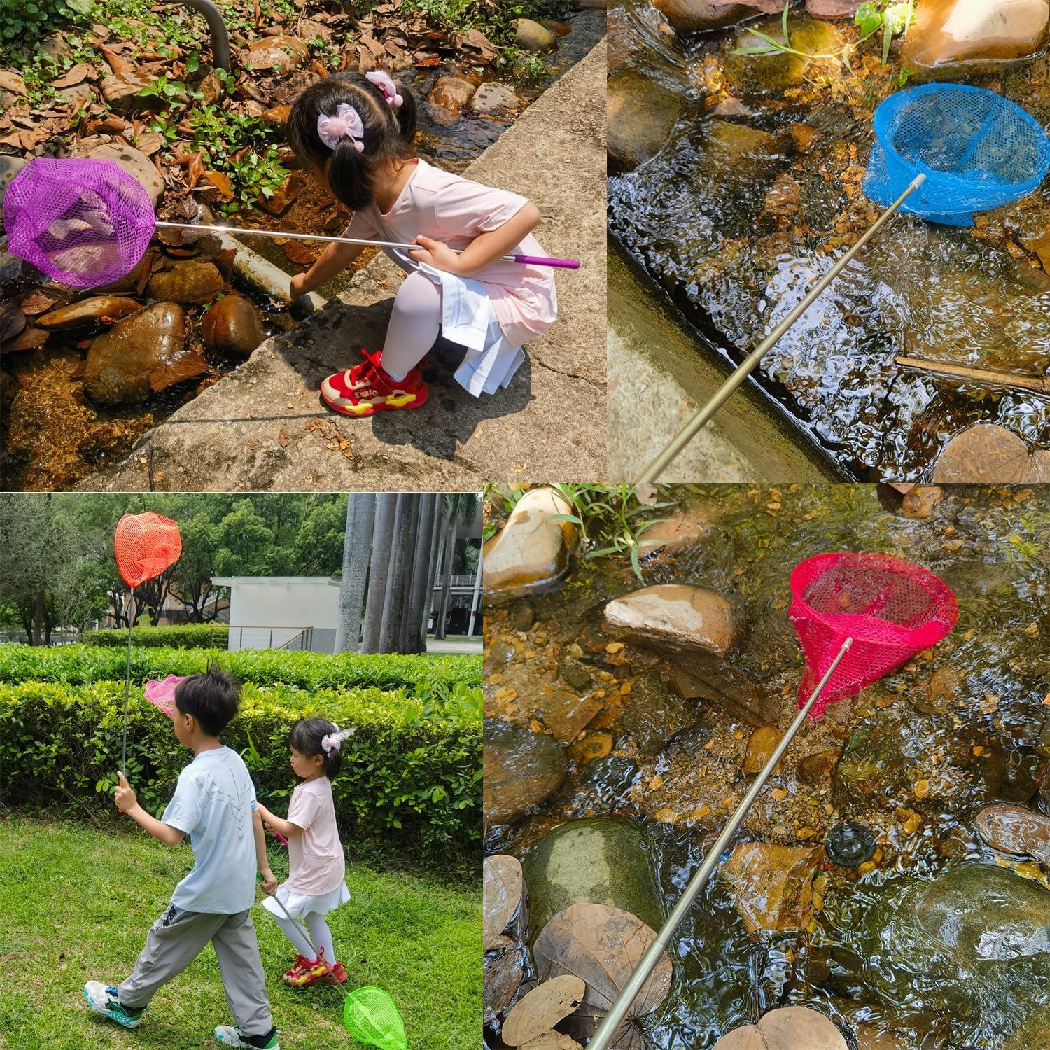Redes Telescópicas para Mariposas Toromp - Paquete de 2 - Extensibles 17.2 a 86.4 cm