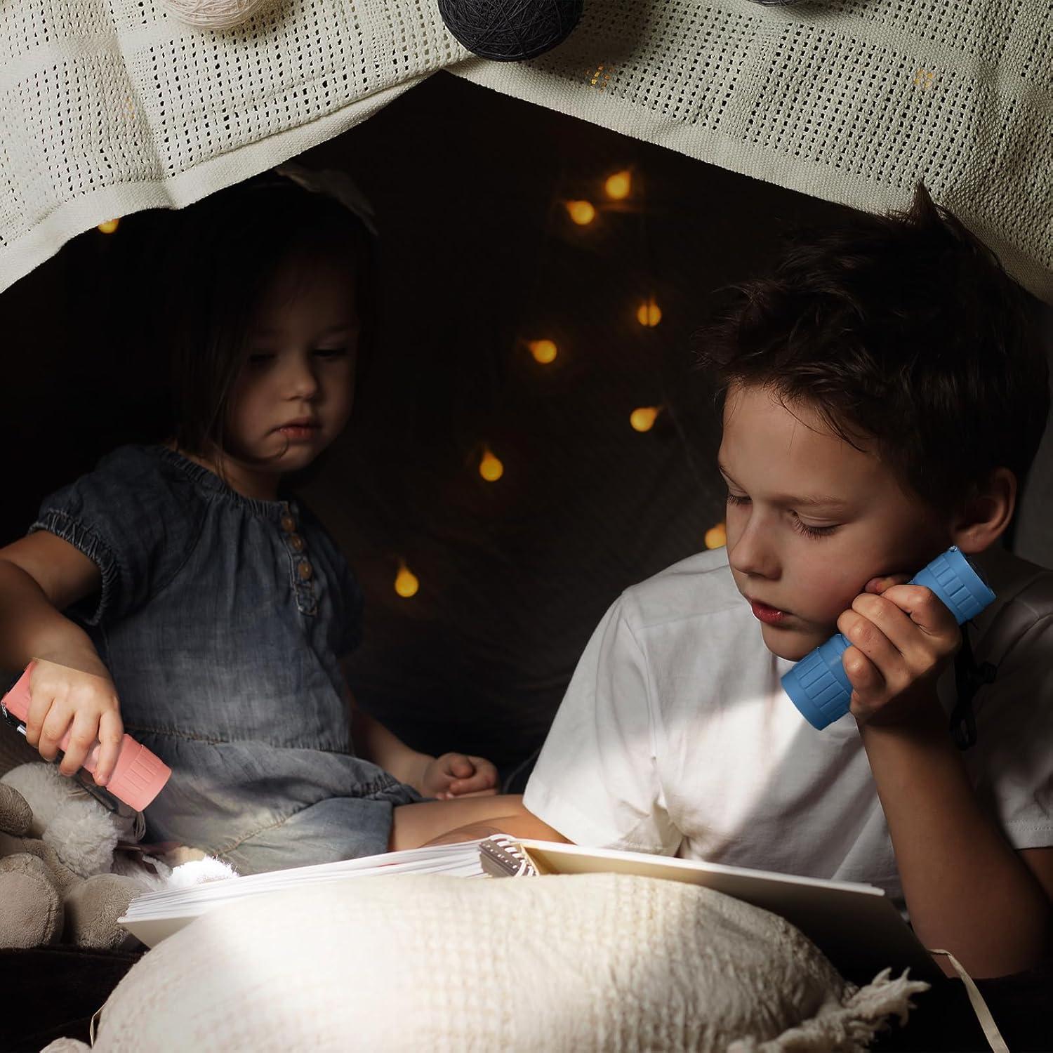 Paquete de 18 Linternas Mini LED Glooglitter 9 LEDs 30 Lúmenes