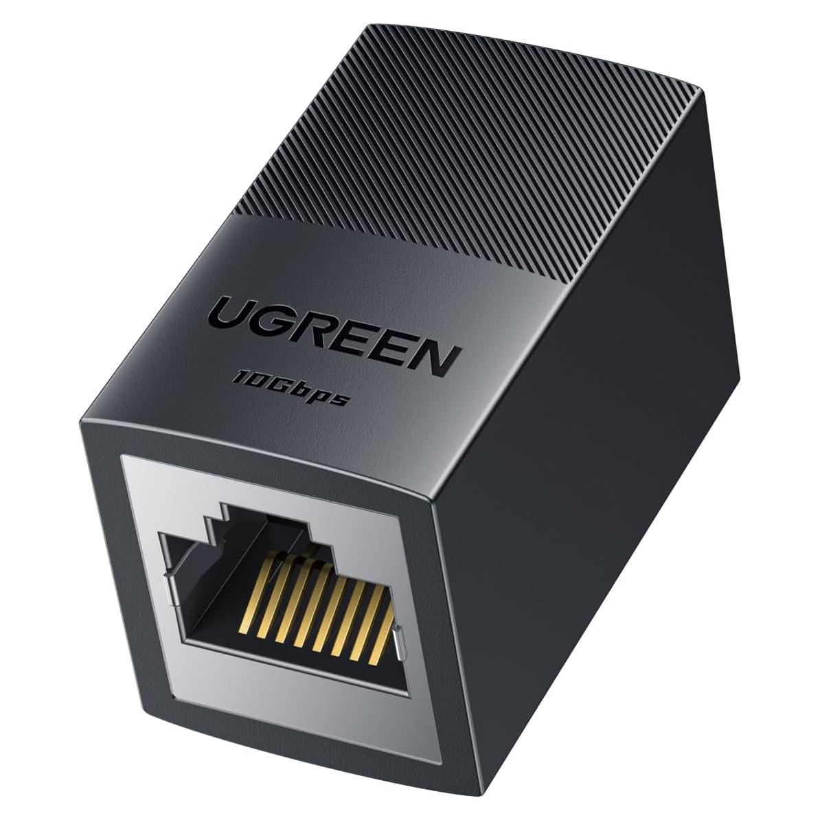 Extensor Ethernet UGREEN 10Gbps PoE 100m Cat8 Cat7 Cat6