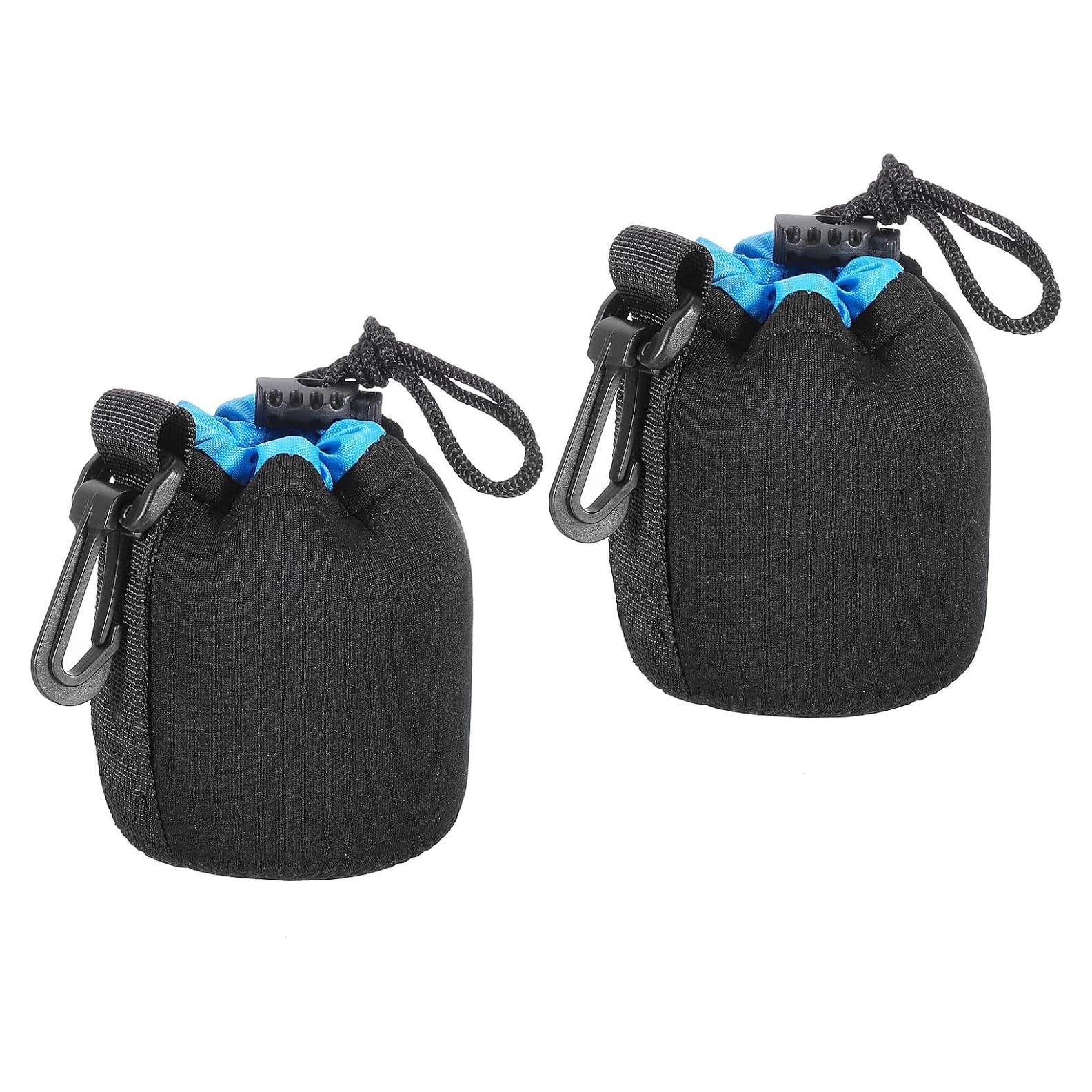 Bolsa de Lente Neopreno PATIKIL 2 Pcs 75x100mm Impermeable