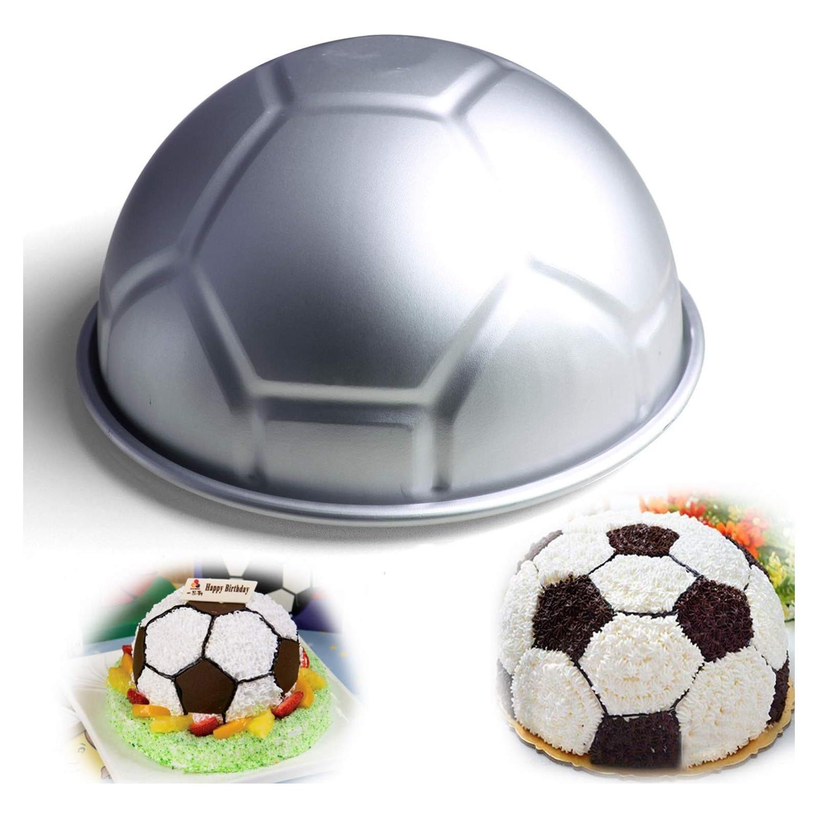 Molde de Pastel Semicircular 20 cm Pormasbenzer Aluminio