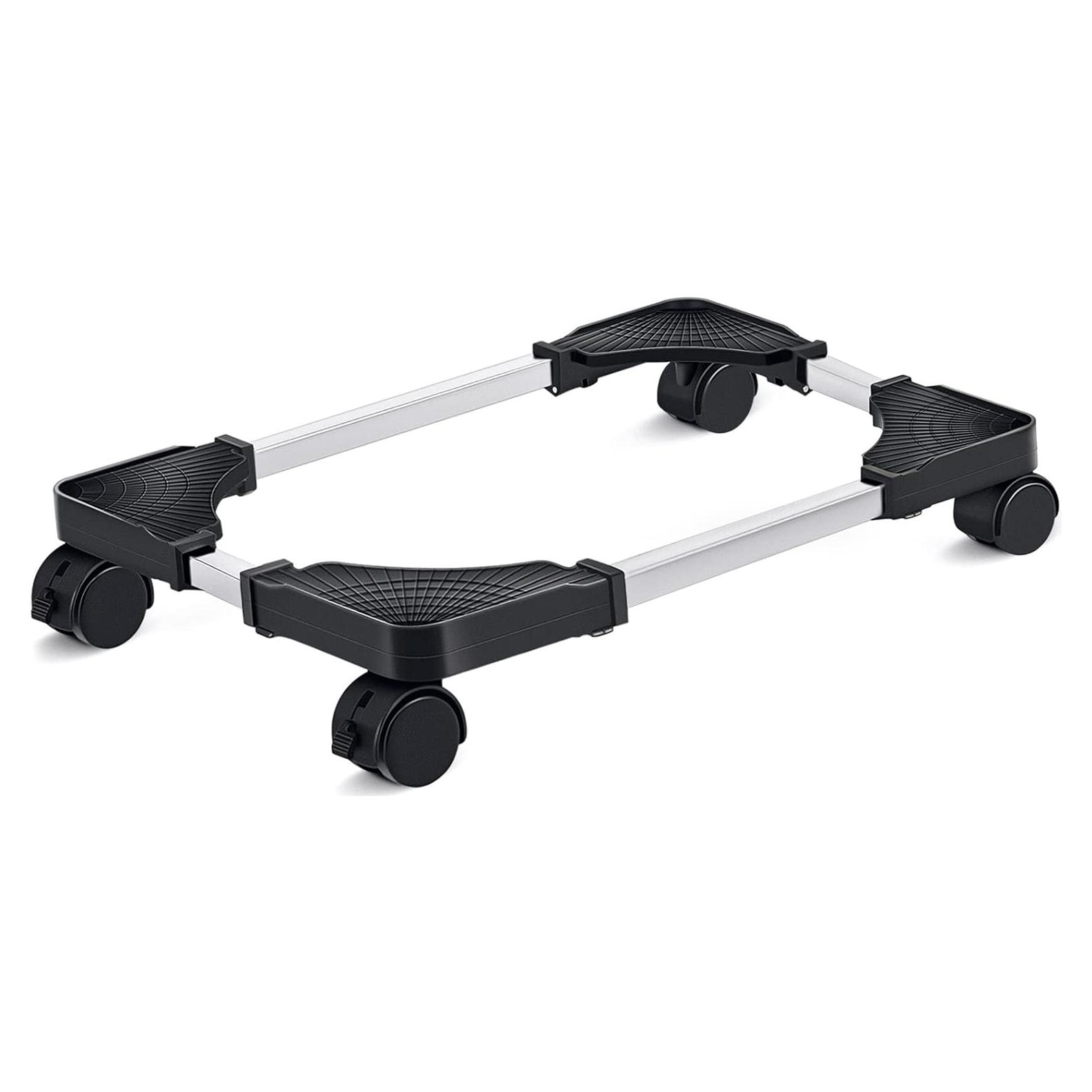 Soporte Móvil para CPU Liitrton Ajustable con Ruedas 43-57 cm