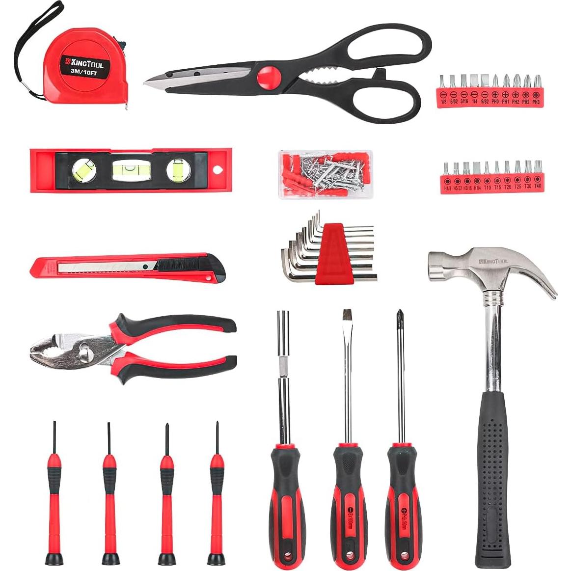 Kit de Herramientas KingTool 149 Piezas - Caja Plástica Duradera