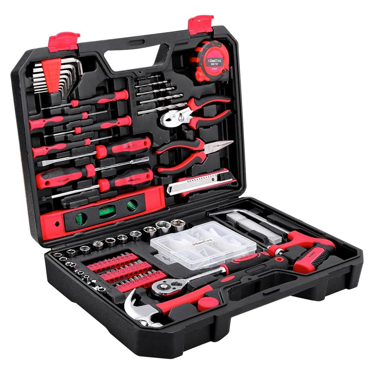 Kit de Herramientas KingTool 226 Piezas para el Hogar