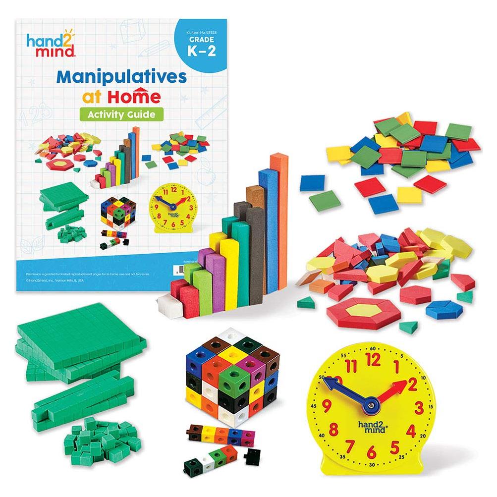 Kit de Manipulativos Matemáticos hand2mind 93538 para K-2, 292 Piezas
