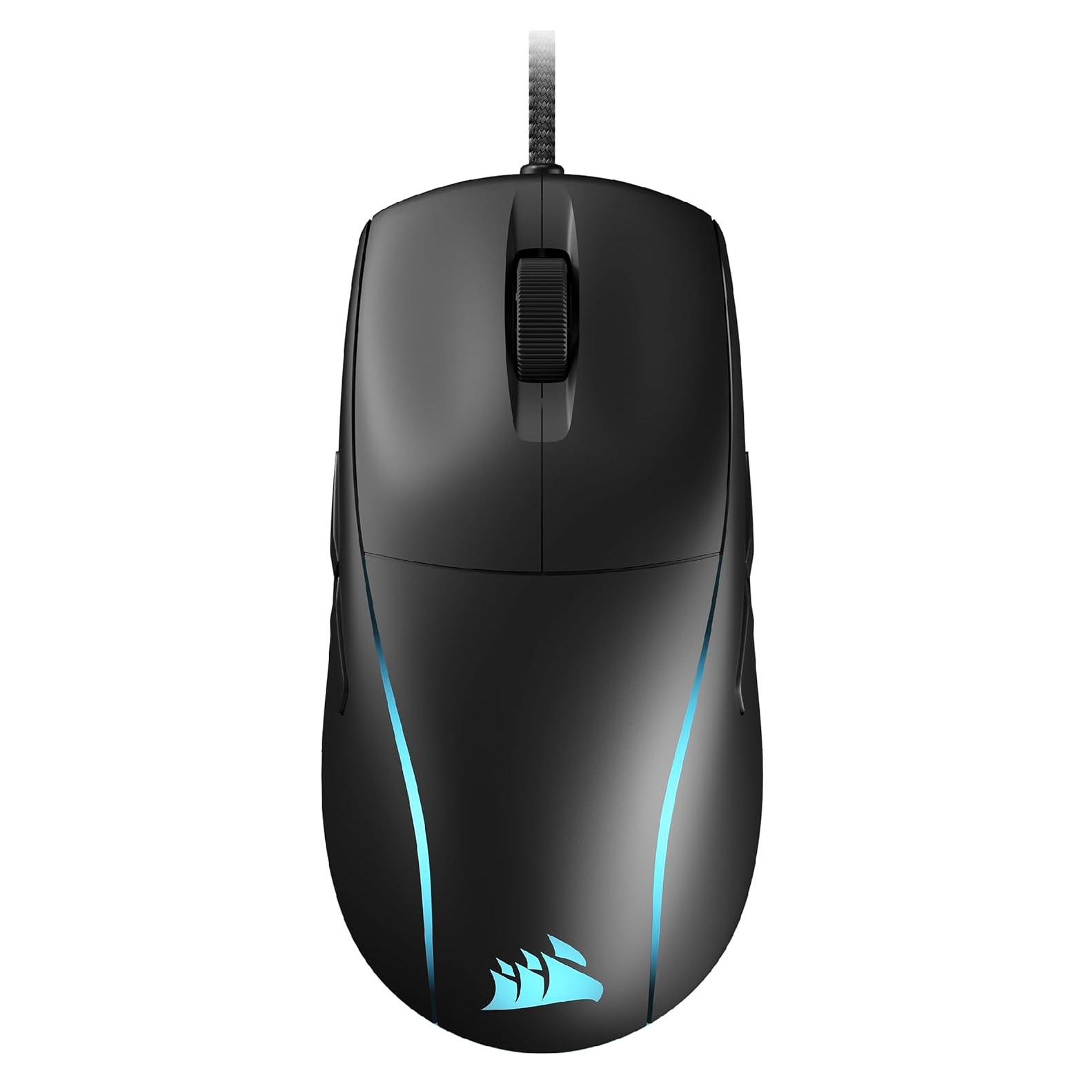 Ratón Gaming Corsair M75 RGB Ligero 74g 26000 DPI PC Negro