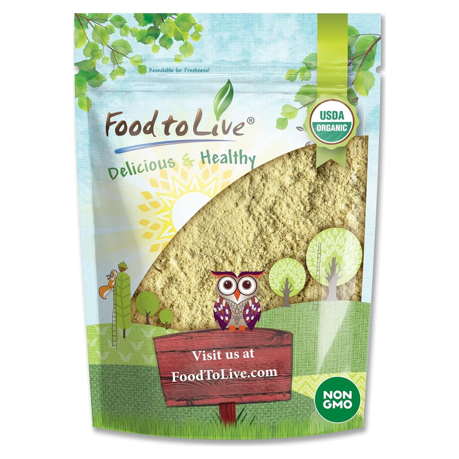 Polvo de Fenogreco Orgánico Food to Live 0.45 kg - Superalimento