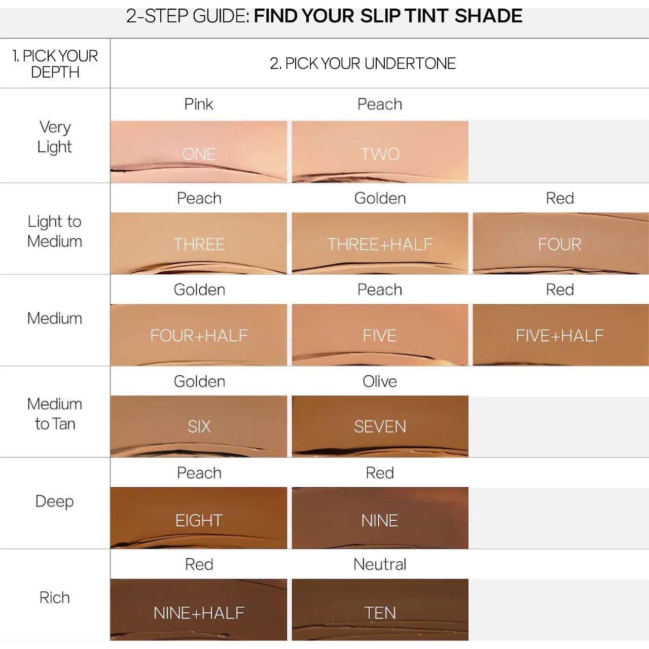 Saie Slip Tint Hidratante Tinte SPF 35 - Sombra 01 Muy Claro