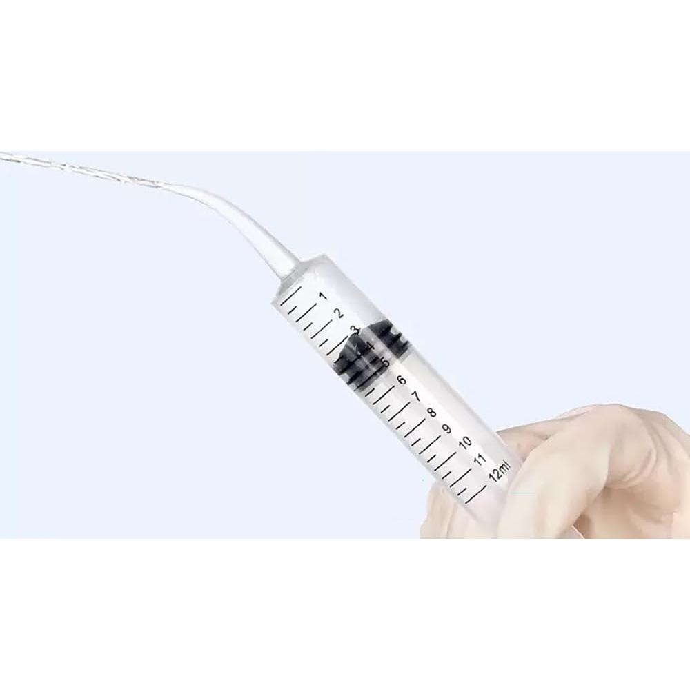 Paquete de 10 Jeringas Dentales Desechables 12ml YAMHOHO