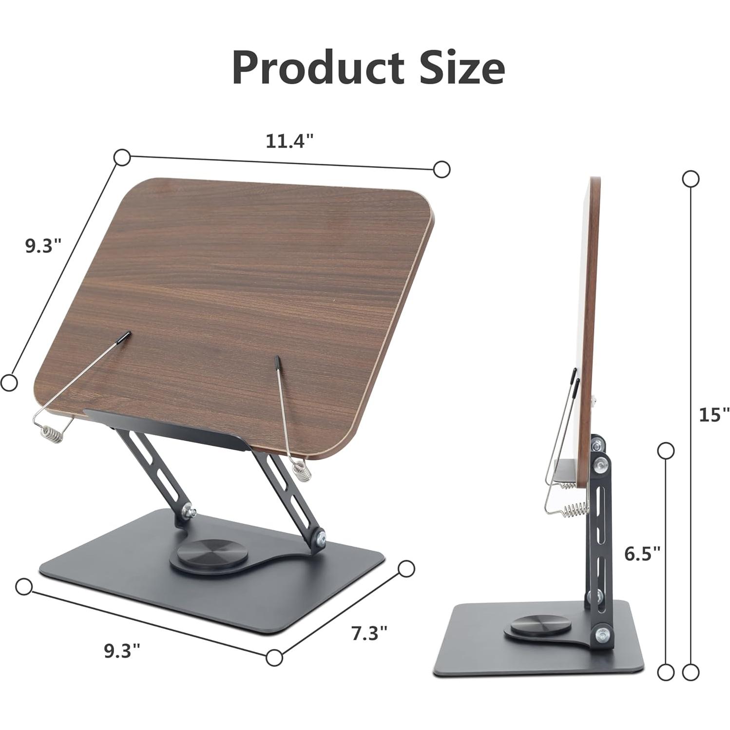 Soporte de Libro GYINGS Multi-Angulo 360° Plegable 1.27 kg
