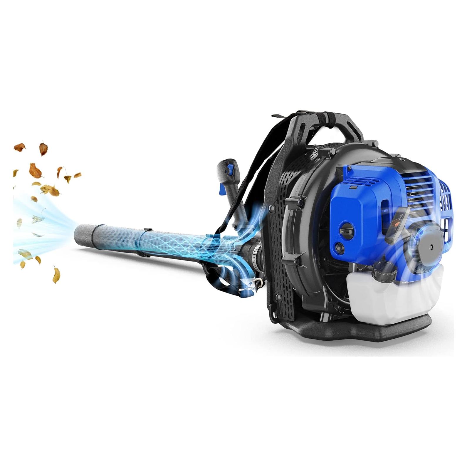 Soplador de Hojas Wild Badger Power 53cc Ligero y Potente