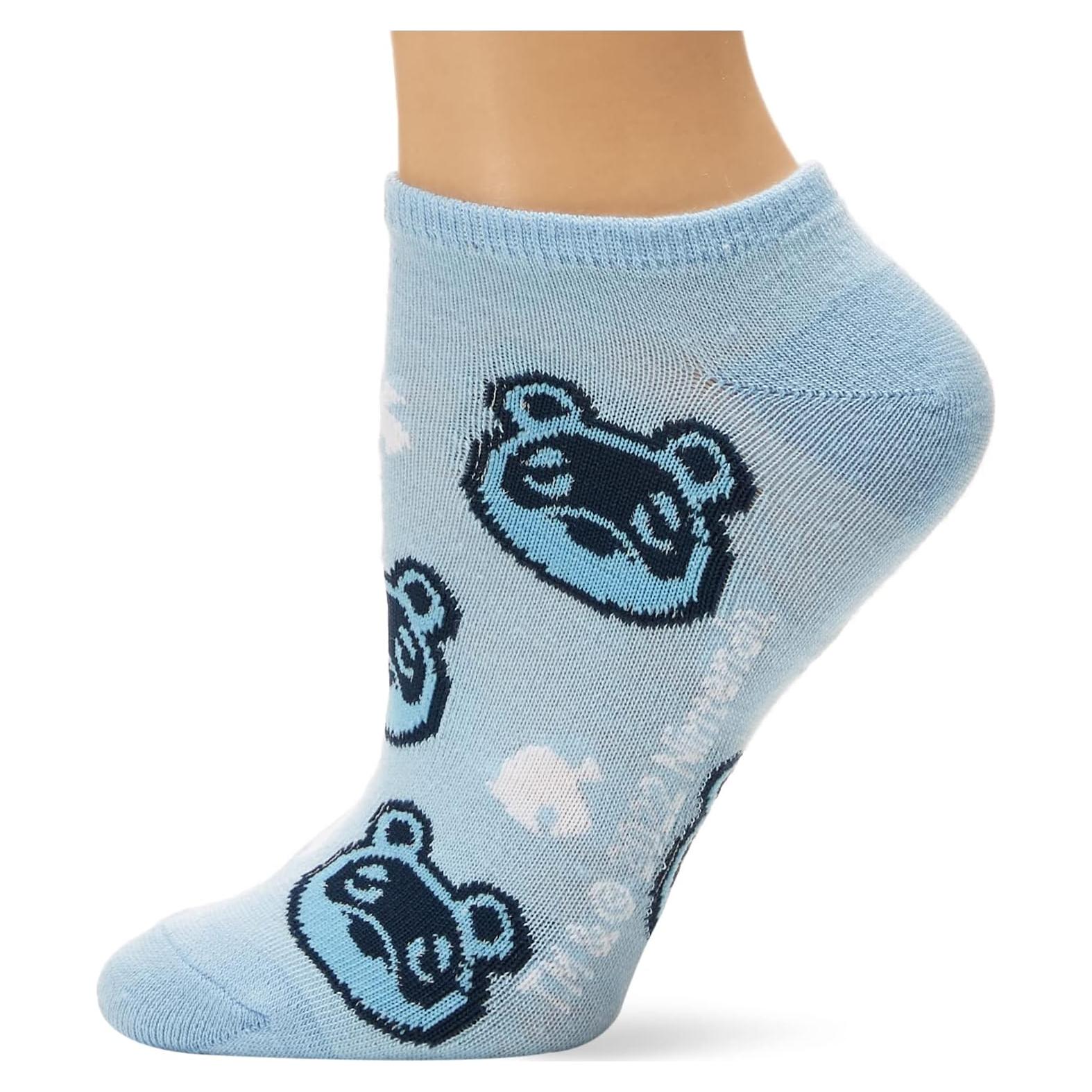 Paquete de 5 calcetines invisibles Nintendo Animal Crossing 9-11