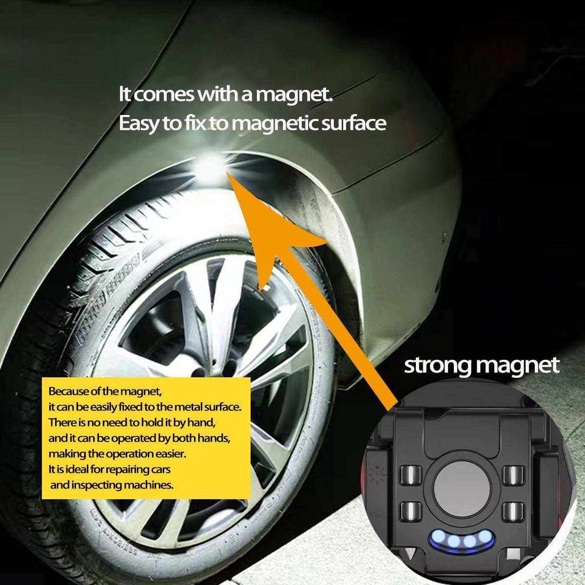 Linterna de Llavero COB EzoLife 1600 Lúmenes Recargable USB