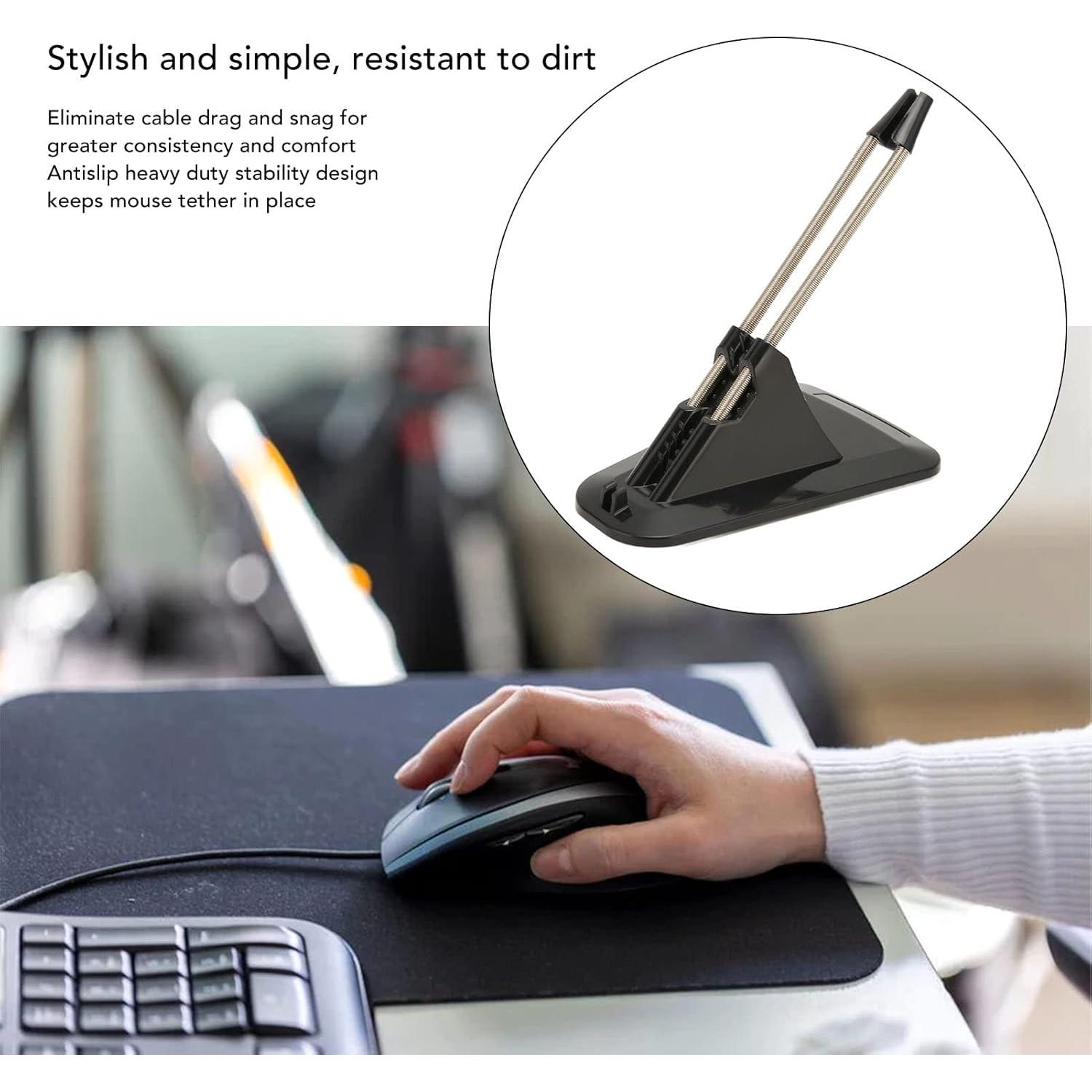 Soporte para Ratón Gaming Aumoo ABS Antideslizante Negro