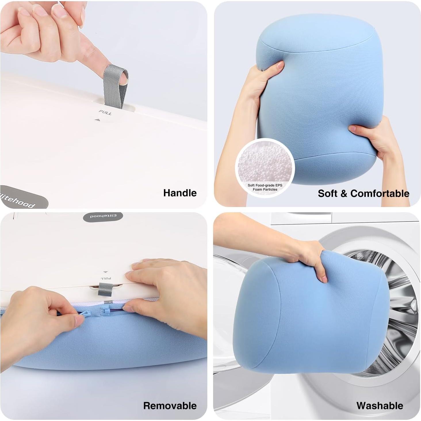 Soporte de Almohada para Tableta Elitehood Ajustable Azul