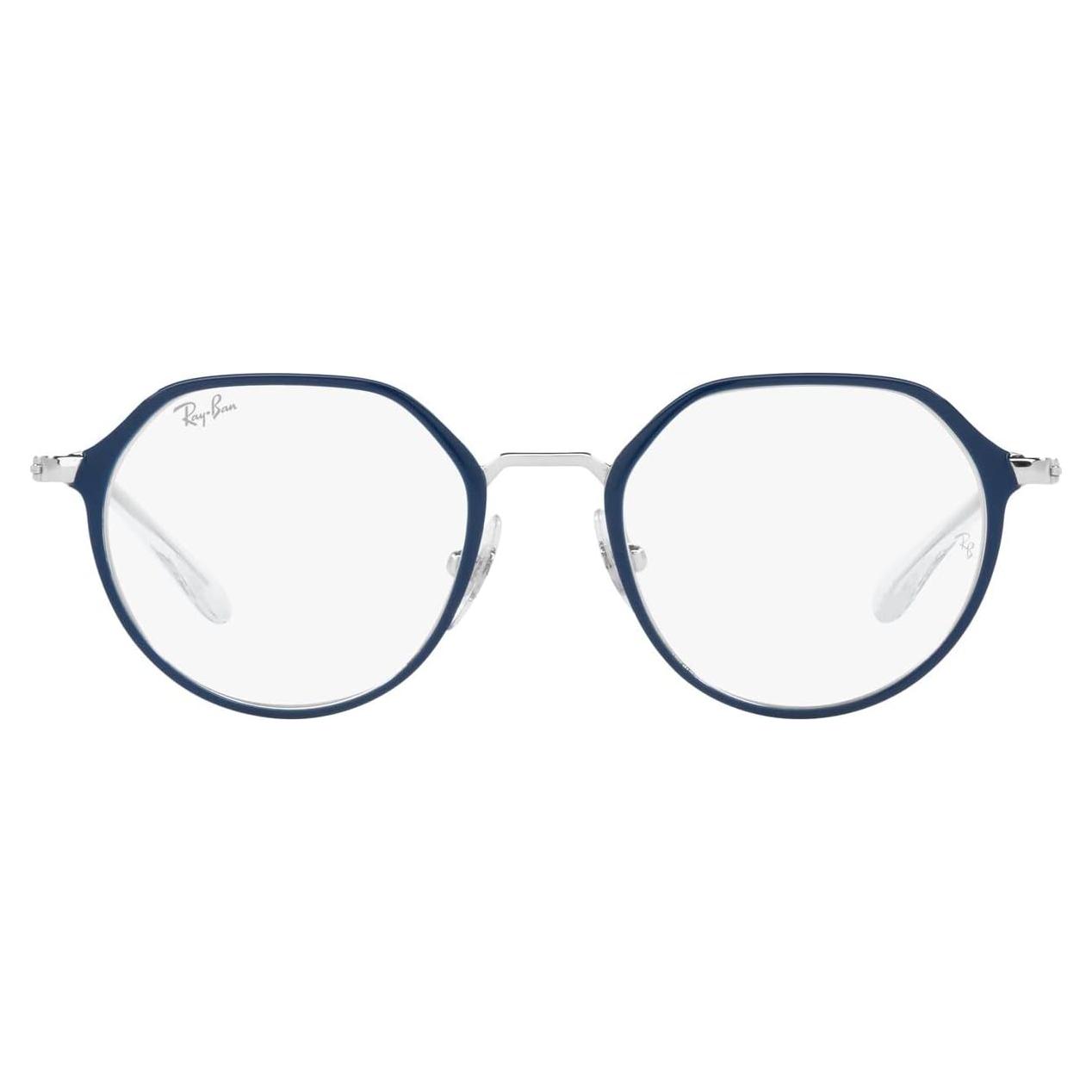 Montura de gafas Ray-Ban Kids RY1058 Jack Redonda Azul Plata