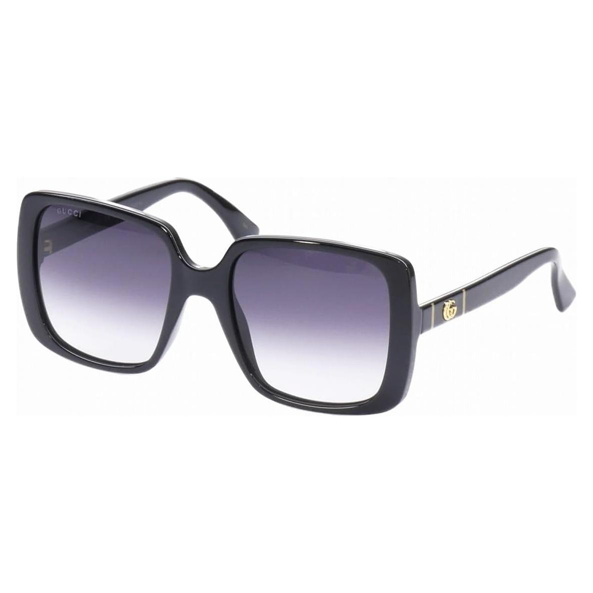 Gafas de sol redondas Gucci GG0632S Negro Gris 56mm
