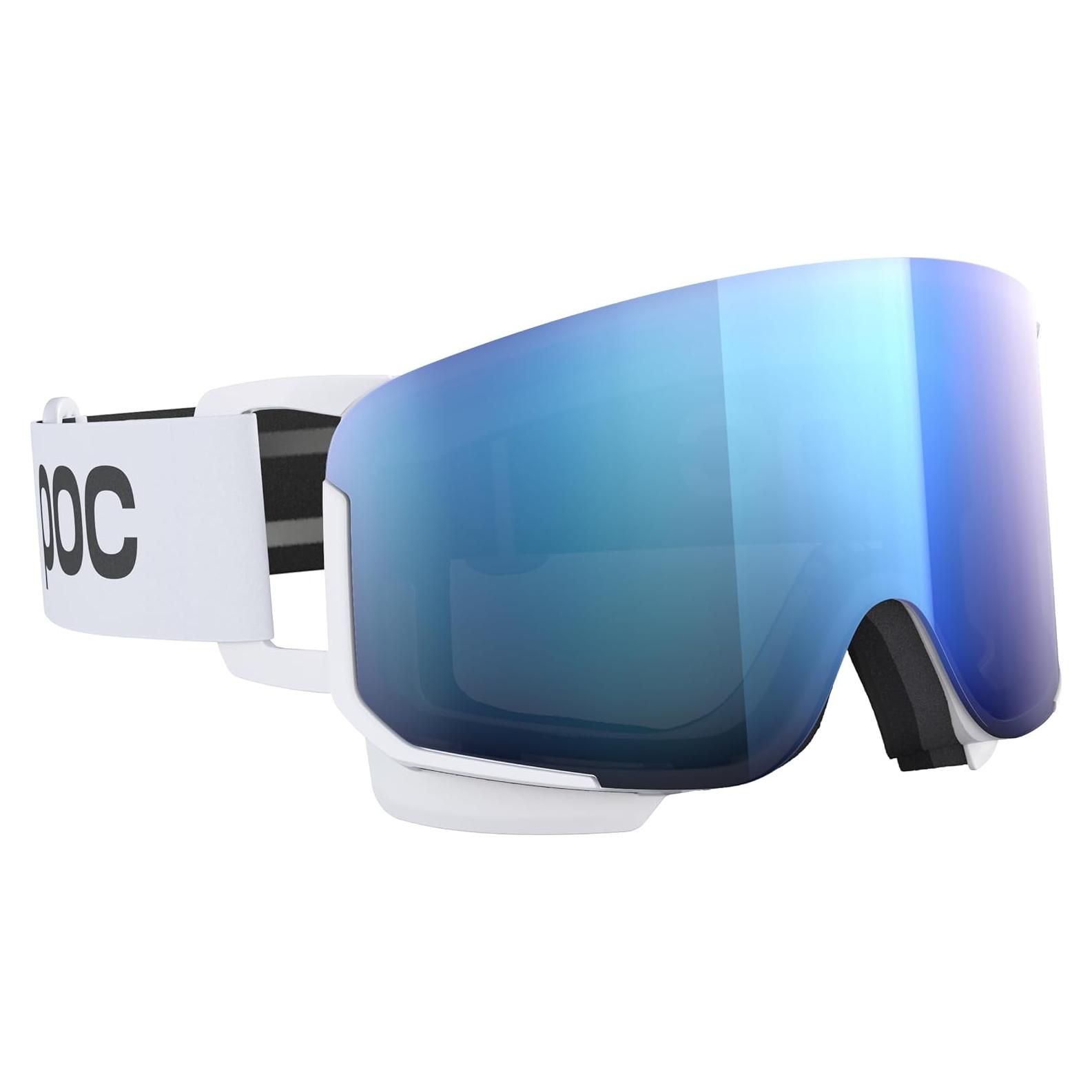 Gafas de Esquí POC Nexal - Lente Cilíndrica UV400 - Blanco Hidrógeno