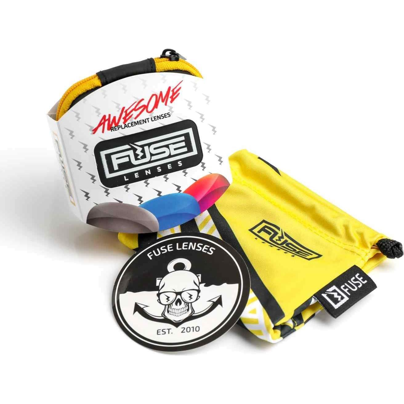 Lentes de Reemplazo Fuse Tinte Espejado Carbono 60mm UV 100%