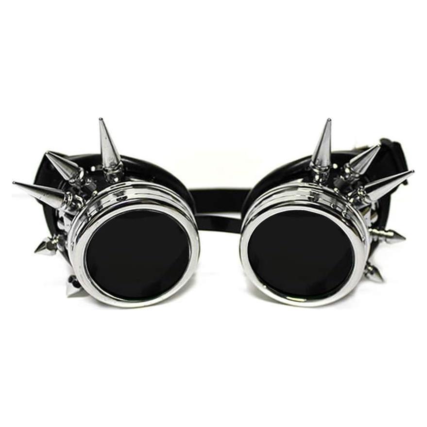 Gafas Steampunk GloFX Tintadas con Lentes de Vidrio