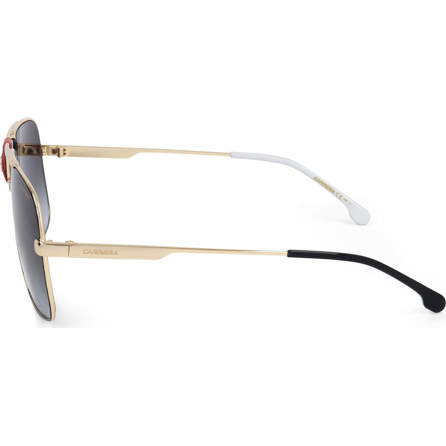 Gafas de sol rectangulares Carrera 1018/s Oro Rojo 63mm