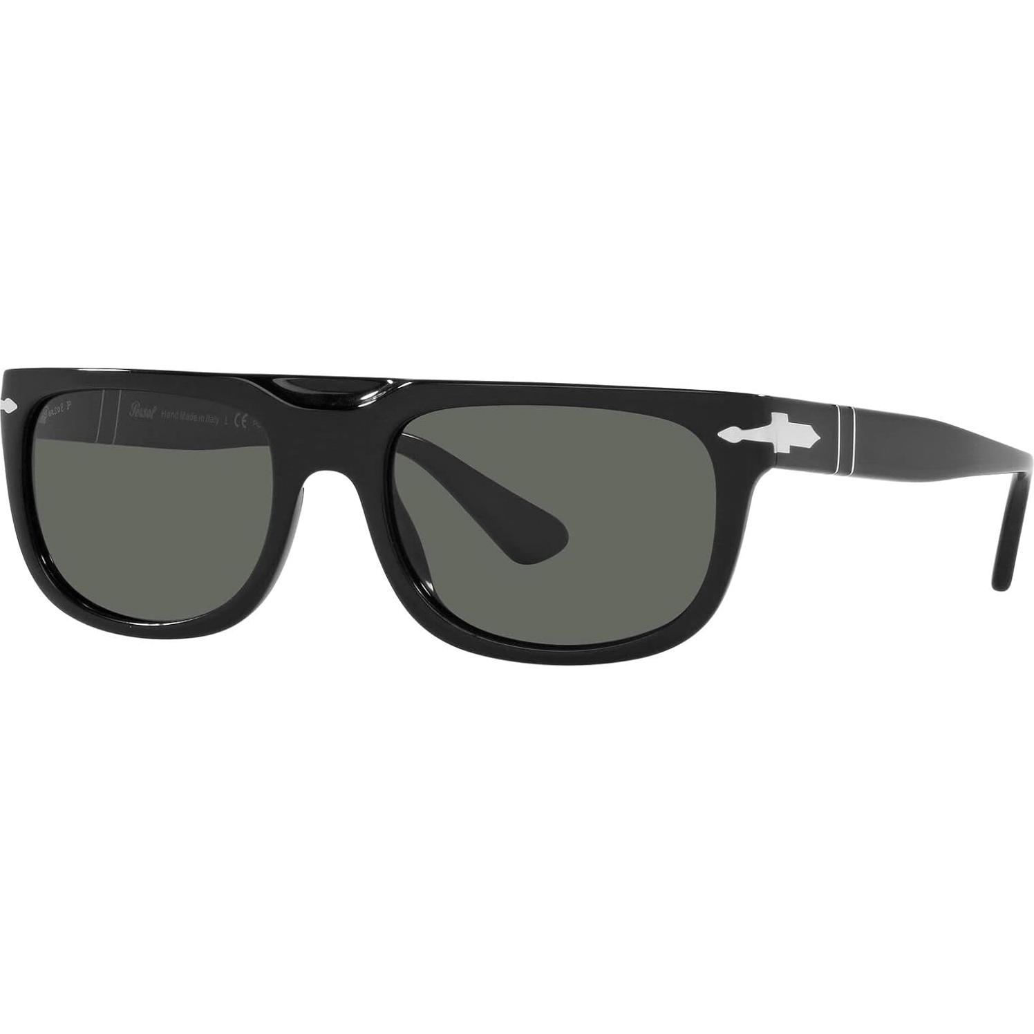 Gafas de sol rectangulares Persol PO3271S negras 55mm