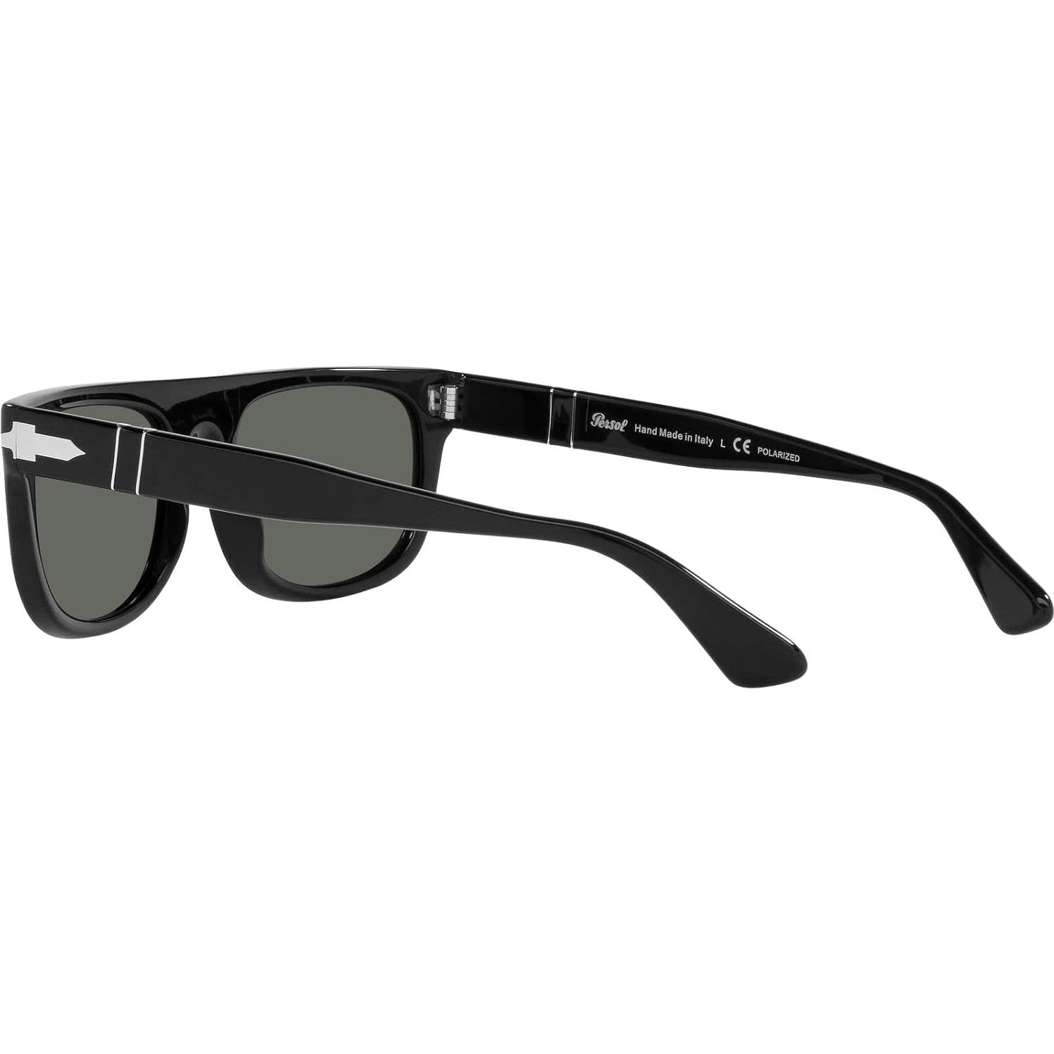 Gafas de sol rectangulares Persol PO3271S negras 55mm
