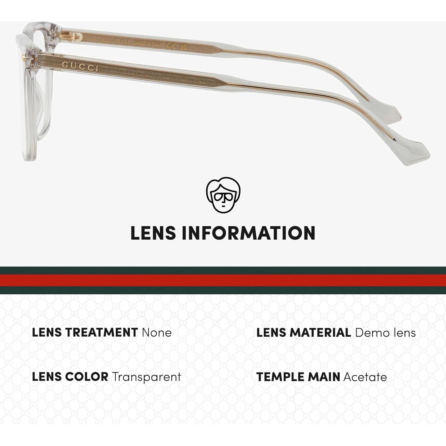 Gafas Rectangulares Gucci GG0737O - Diseño Elegante y Lujoso