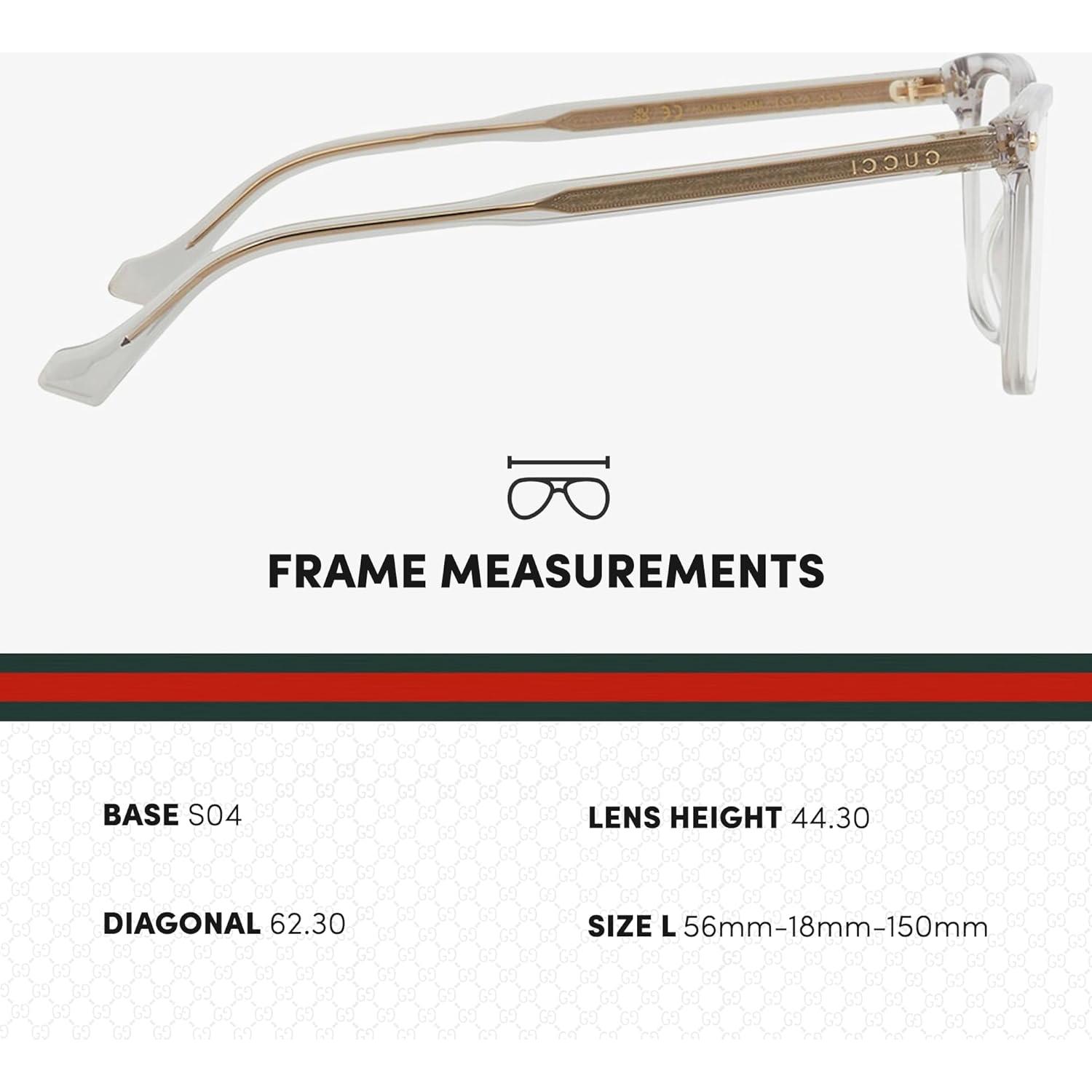 Gafas Rectangulares Gucci GG0737O - Diseño Elegante y Lujoso