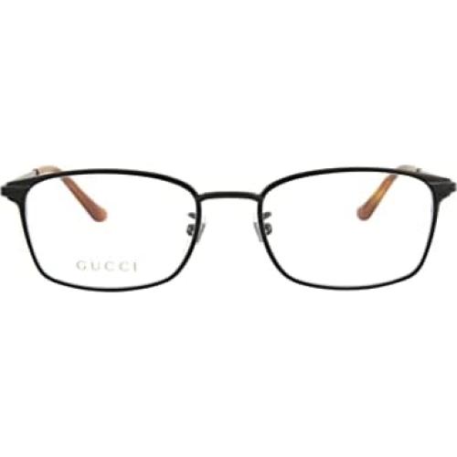 Gafas Ópticas Gucci GG0579OK Cuadradas Metal Negro Transparente