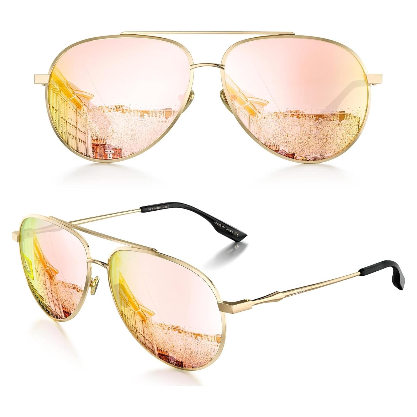 Gafas de Sol LUENX Aviador Unisex Polarizadas UV400 60mm