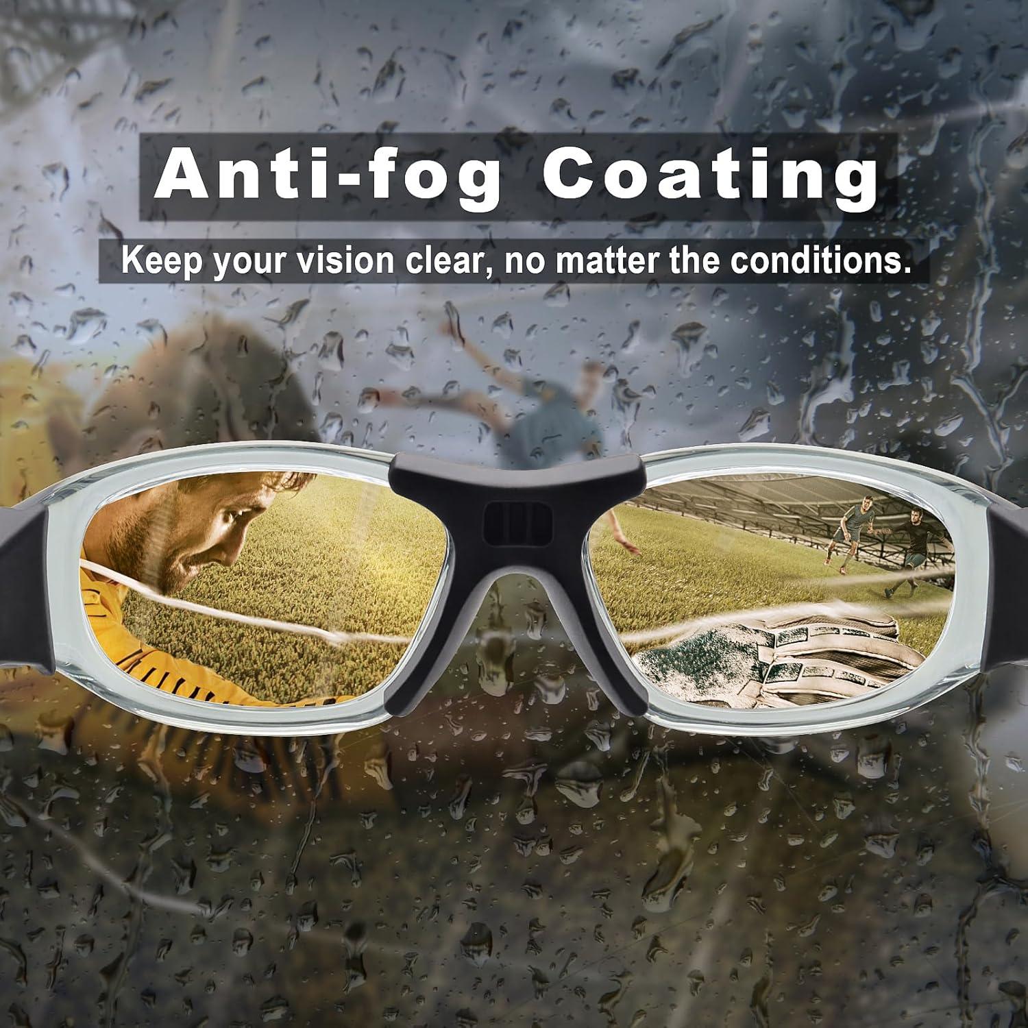 Gafas Deportivas UKNOW Antivaho UV para Baloncesto y Más