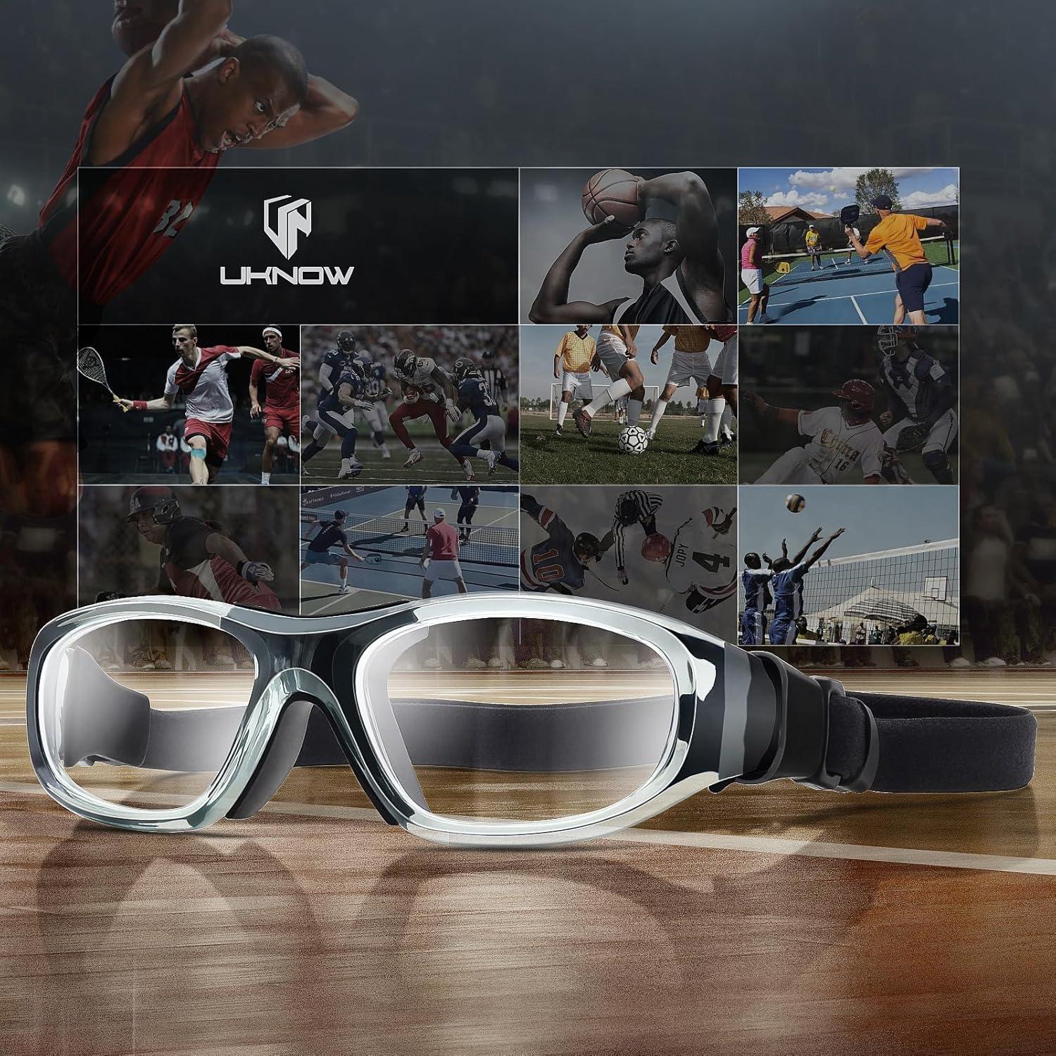 Gafas Deportivas UKNOW Antivaho UV para Baloncesto y Más
