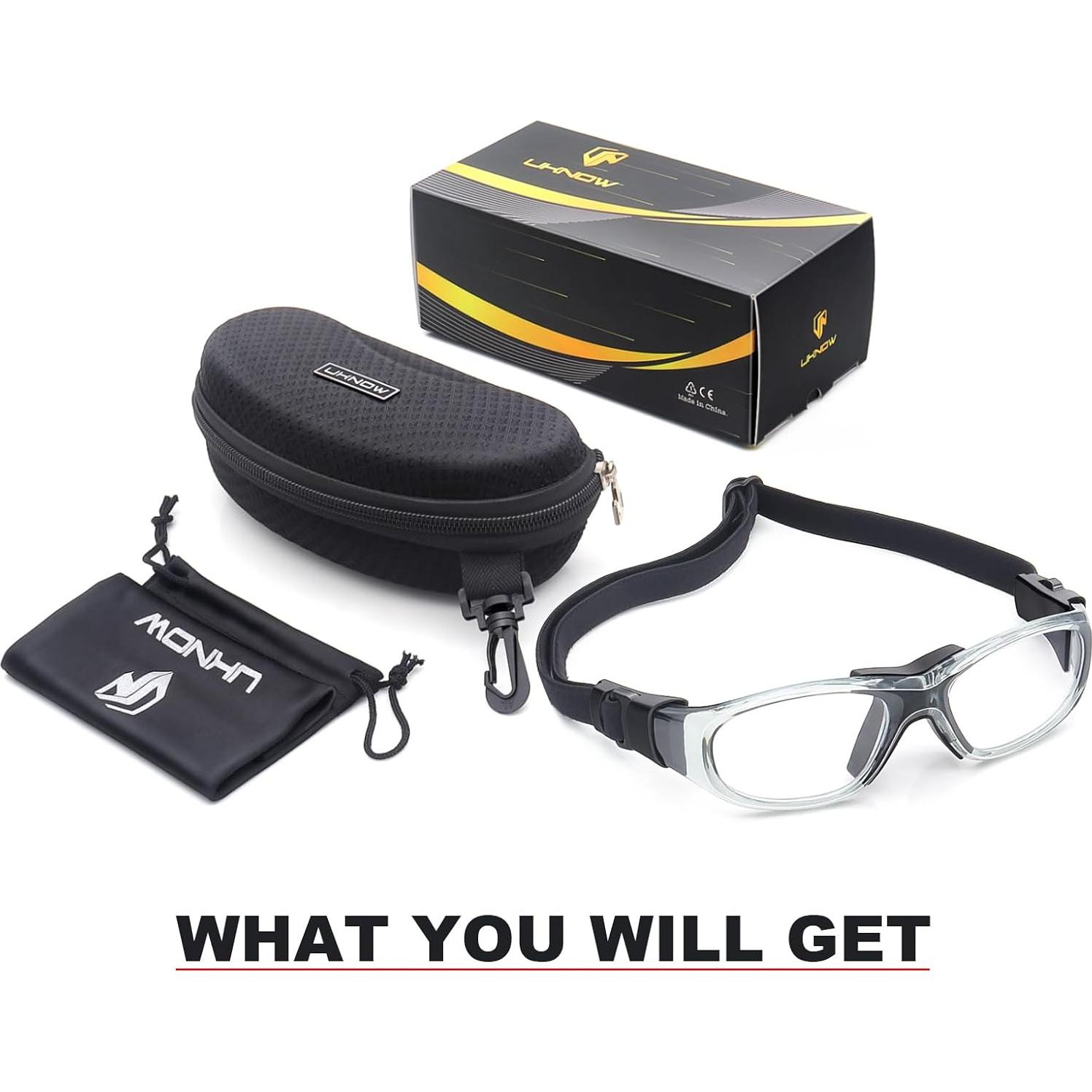 Gafas Deportivas UKNOW Antivaho UV para Baloncesto y Más