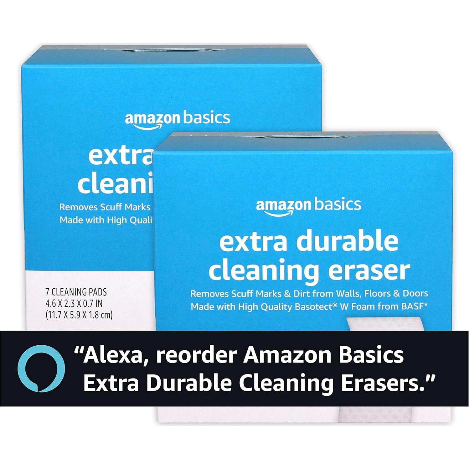 Borrador Extra Durable Amazon Basics - 14 Esponjas de Limpieza