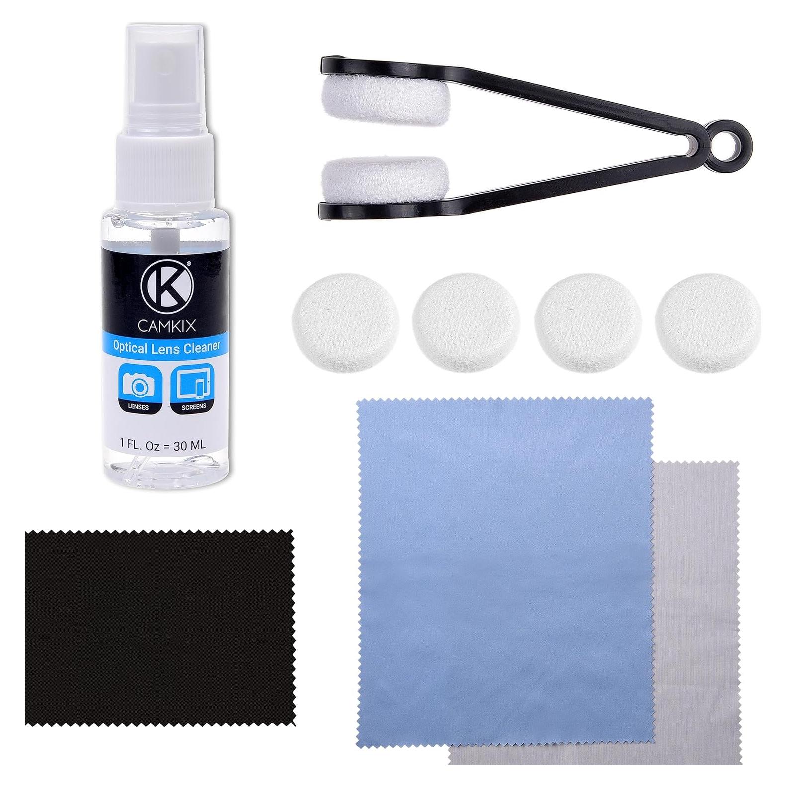 Kit de limpieza para gafas CamKix - 2 almohadillas + spray