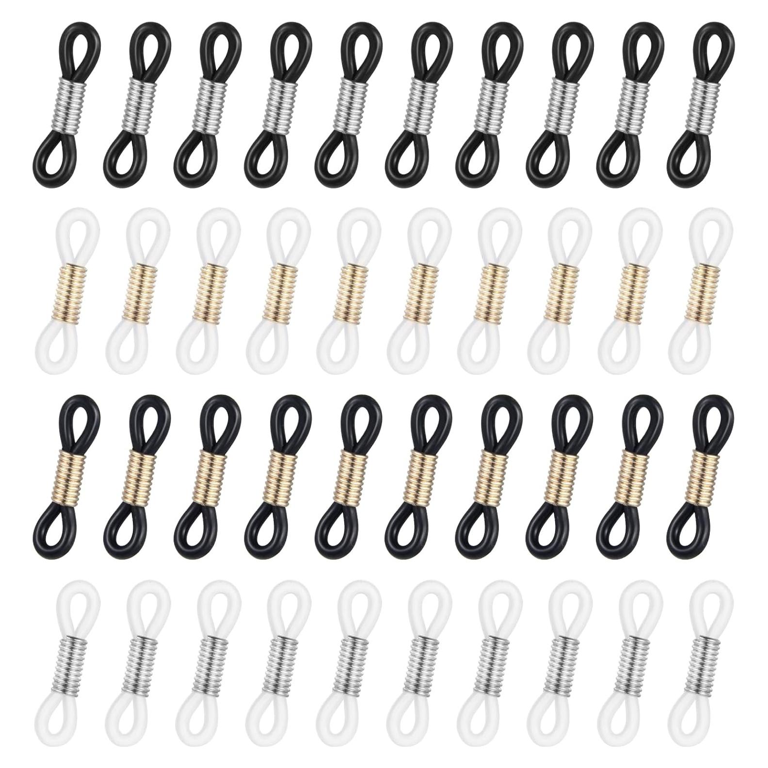 Paquete de 40 extremos de cadena para gafas Ymapinc - Ajustable