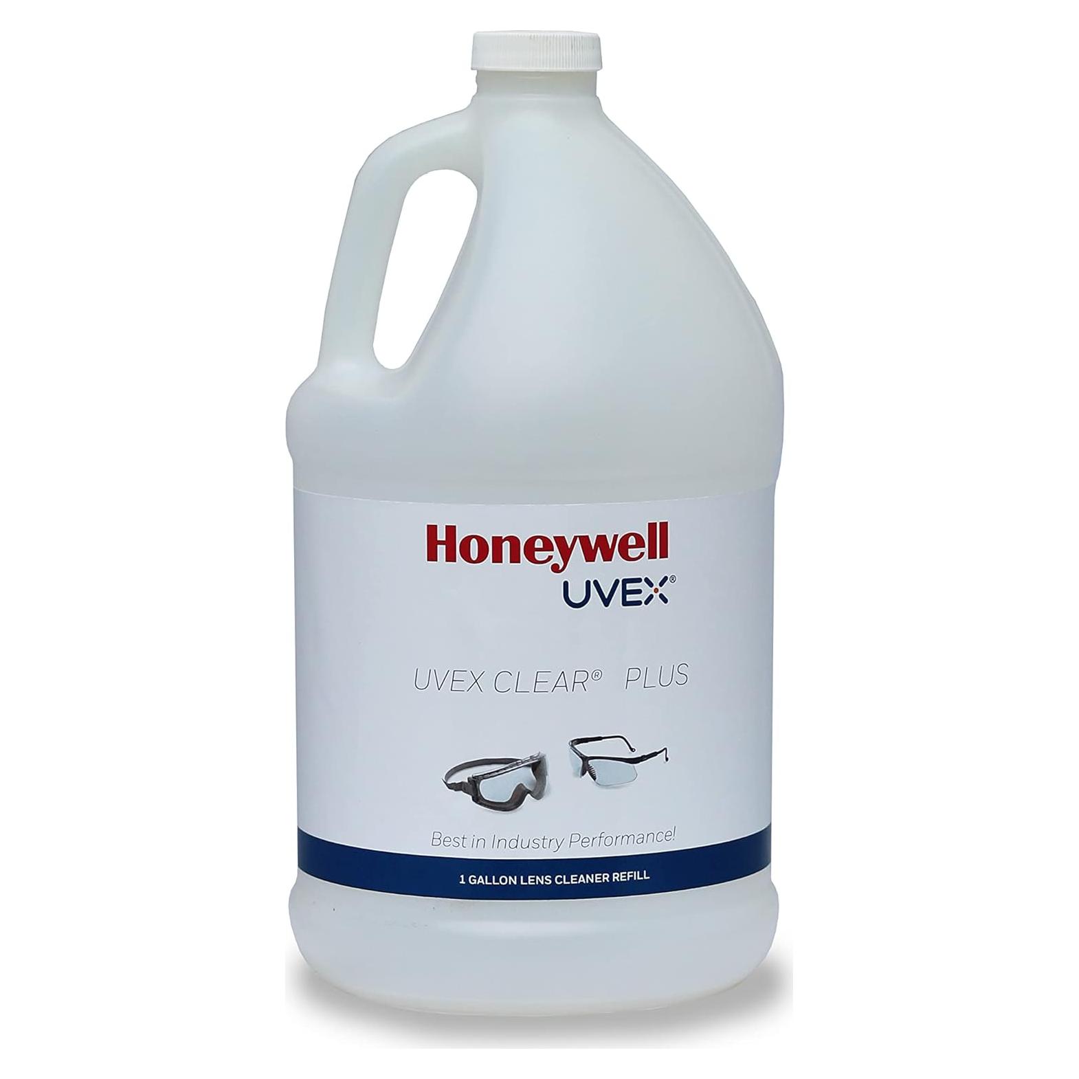 Limpiador de Lentes Uvex Clear Plus 3.785L - Fórmula Mejorada